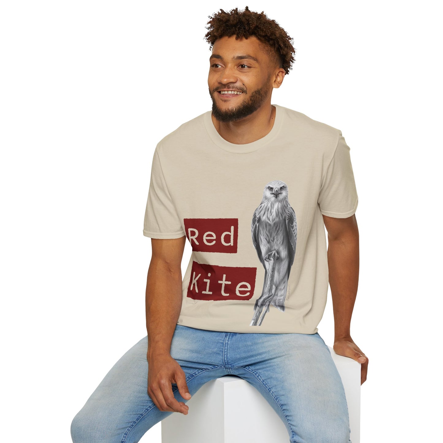 Red Kite Unisex T-Shirt, Bird Lover Gift, Nature Enthusiast Tee, Wildlife Apparel, Eco-Friendly Fashion, Casual Style