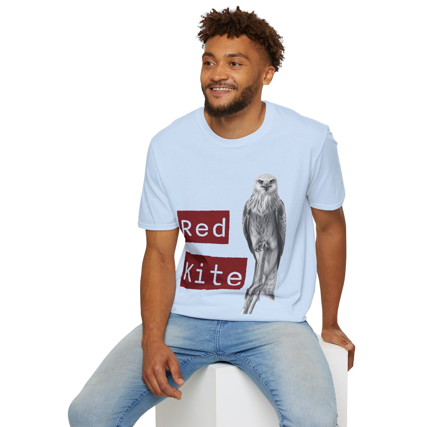 Red Kite Unisex T-Shirt, Bird Lover Gift, Nature Enthusiast Tee, Wildlife Apparel, Eco-Friendly Fashion, Casual Style