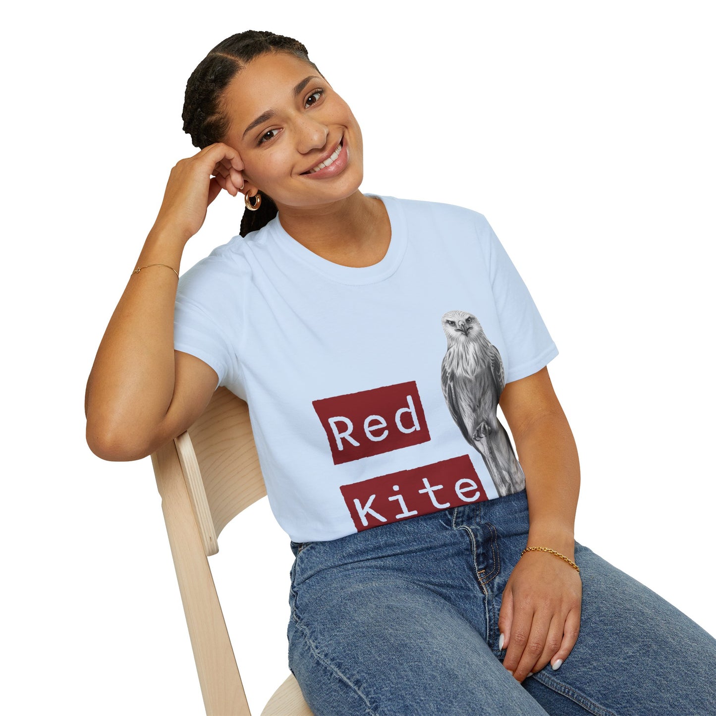 Red Kite Unisex T-Shirt, Bird Lover Gift, Nature Enthusiast Tee, Wildlife Apparel, Eco-Friendly Fashion, Casual Style