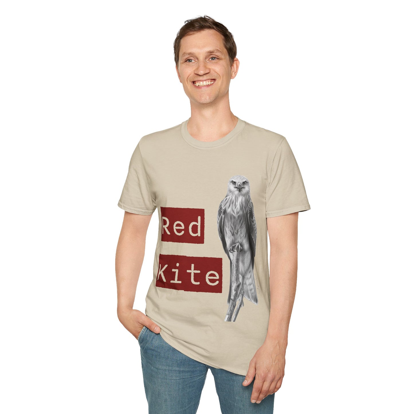 Red Kite Unisex T-Shirt, Bird Lover Gift, Nature Enthusiast Tee, Wildlife Apparel, Eco-Friendly Fashion, Casual Style