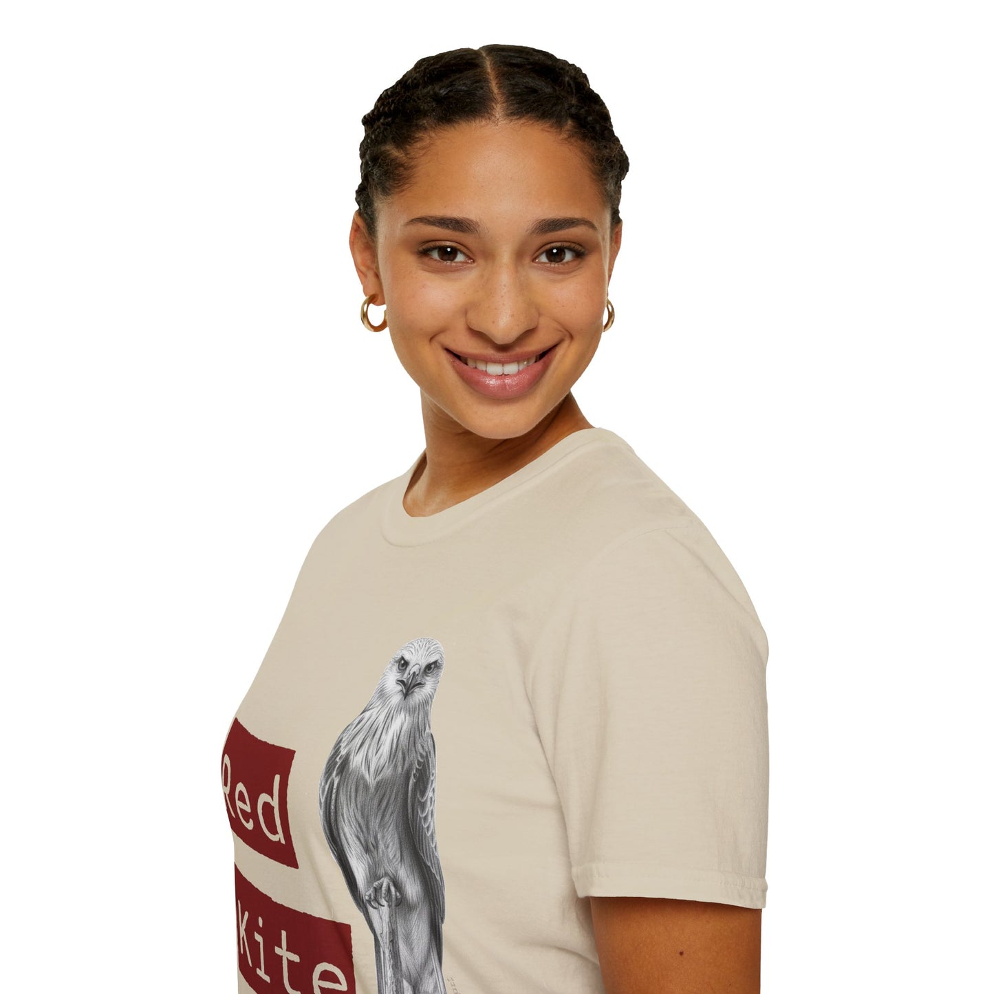 Red Kite Unisex T-Shirt, Bird Lover Gift, Nature Enthusiast Tee, Wildlife Apparel, Eco-Friendly Fashion, Casual Style
