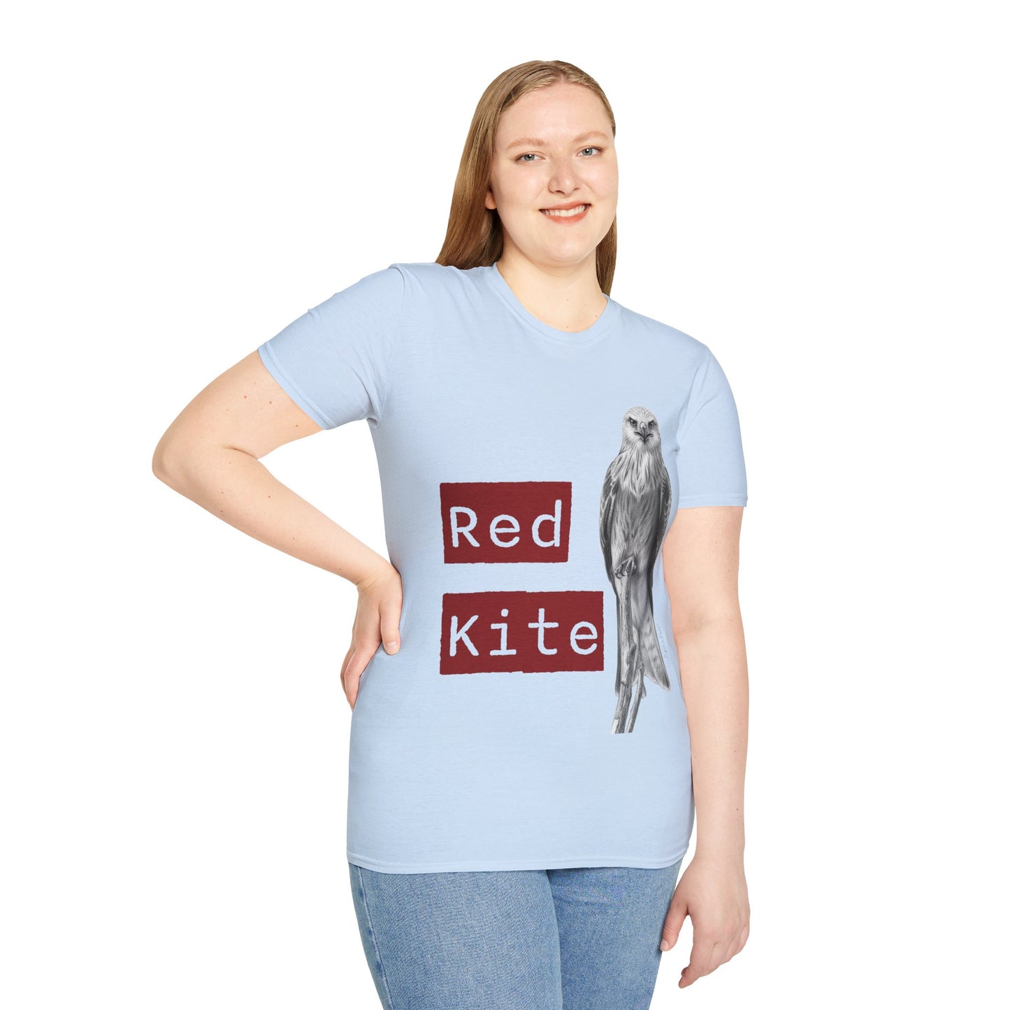Red Kite Unisex T-Shirt, Bird Lover Gift, Nature Enthusiast Tee, Wildlife Apparel, Eco-Friendly Fashion, Casual Style