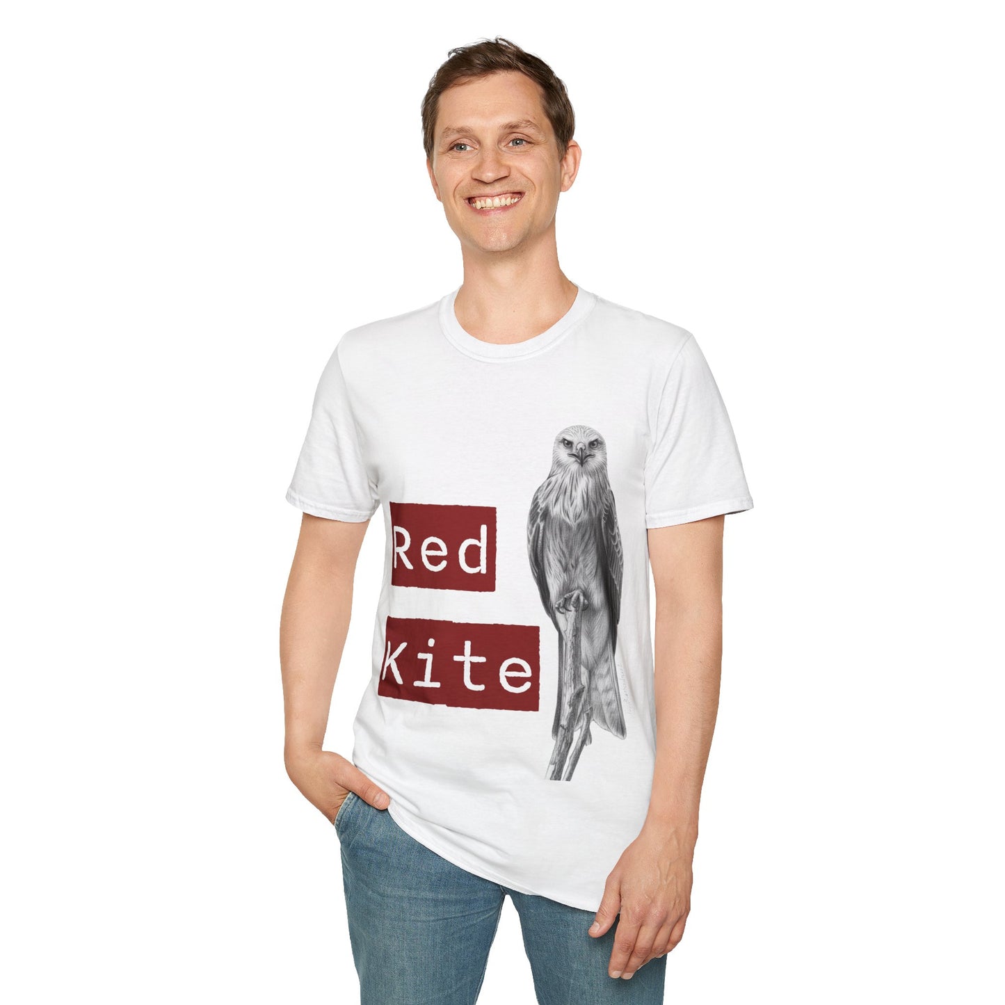 Red Kite Unisex T-Shirt, Bird Lover Gift, Nature Enthusiast Tee, Wildlife Apparel, Eco-Friendly Fashion, Casual Style