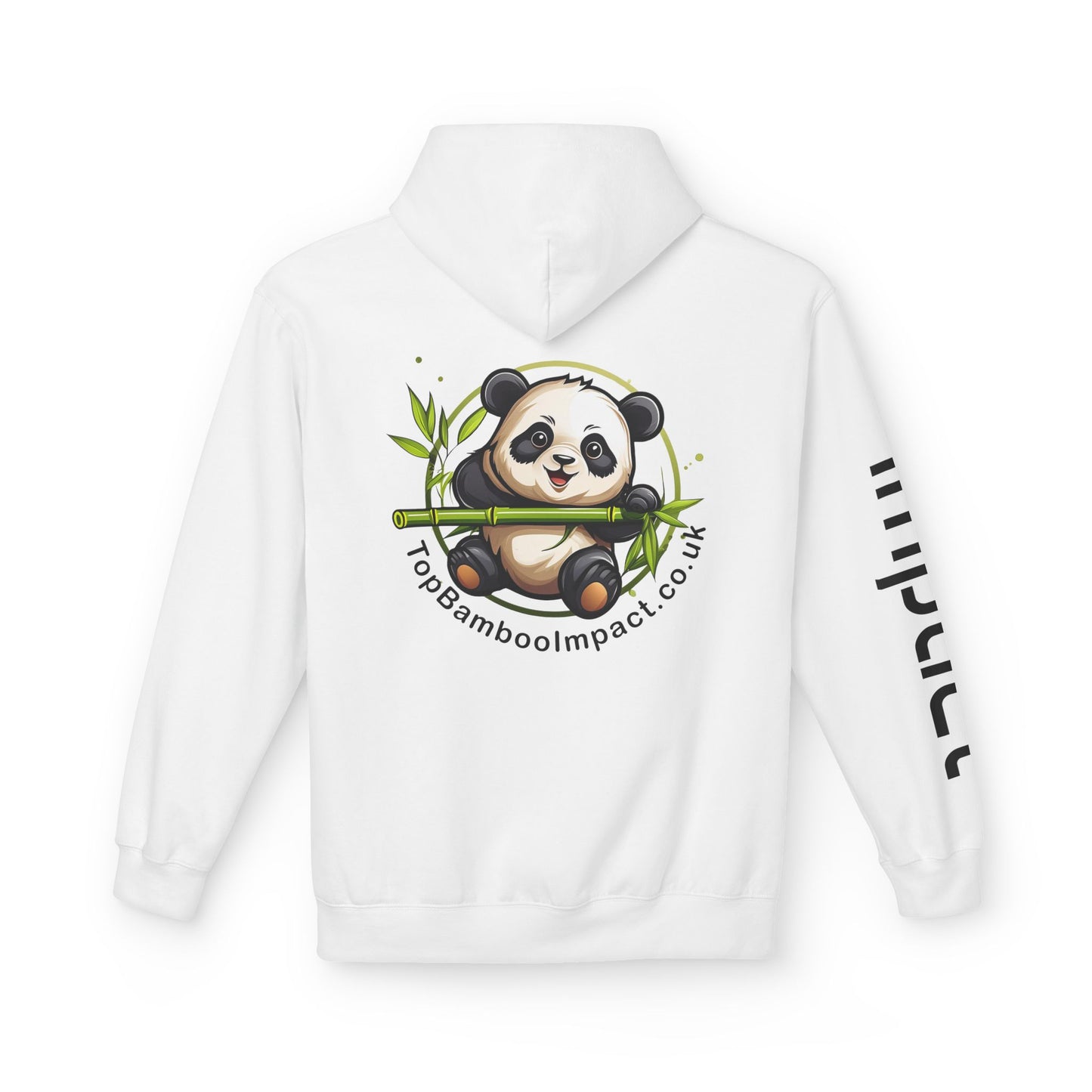 Panda Fleece Hoodie - Cozy Unisex Pullover, Perfect Gift for Animal Lovers, Eco-Friendly Apparel.