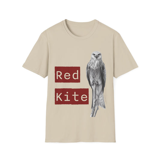 Red Kite Unisex T-Shirt, Bird Lover Gift, Nature Enthusiast Tee, Wildlife Apparel, Eco-Friendly Fashion, Casual Style