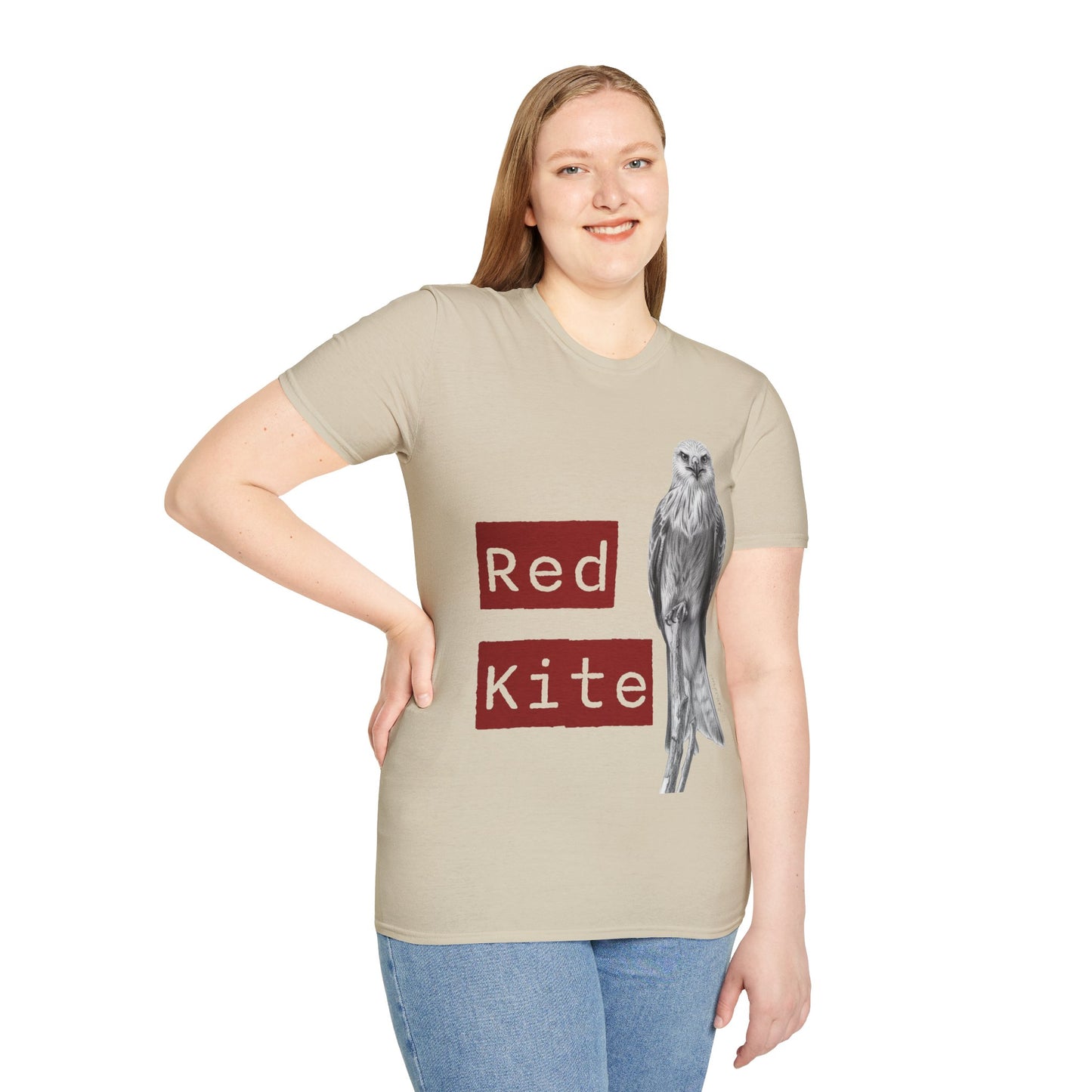 Red Kite Unisex T-Shirt, Bird Lover Gift, Nature Enthusiast Tee, Wildlife Apparel, Eco-Friendly Fashion, Casual Style