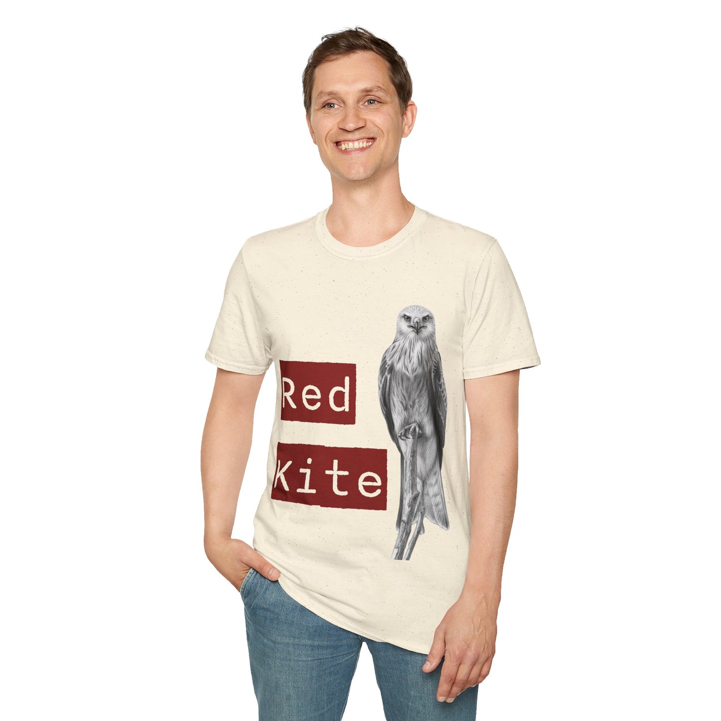 Red Kite Unisex T-Shirt, Bird Lover Gift, Nature Enthusiast Tee, Wildlife Apparel, Eco-Friendly Fashion, Casual Style