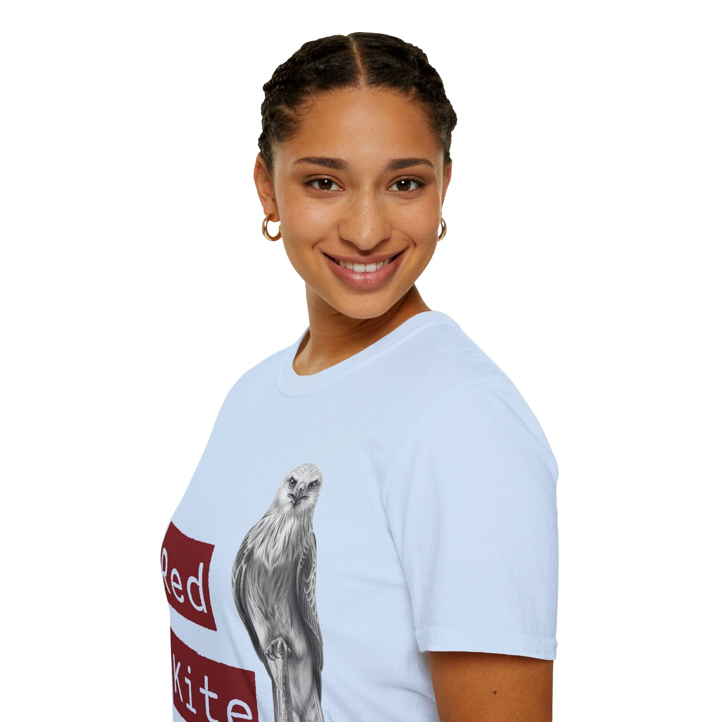 Red Kite Unisex T-Shirt, Bird Lover Gift, Nature Enthusiast Tee, Wildlife Apparel, Eco-Friendly Fashion, Casual Style