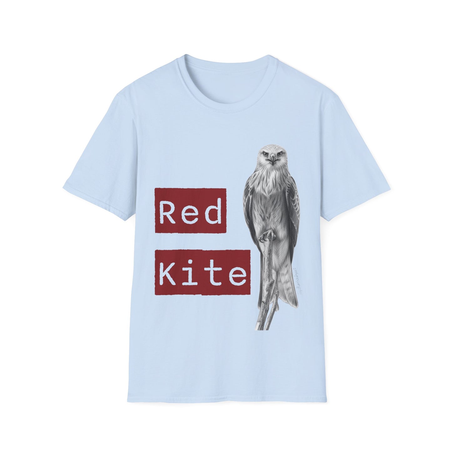 Red Kite Unisex T-Shirt, Bird Lover Gift, Nature Enthusiast Tee, Wildlife Apparel, Eco-Friendly Fashion, Casual Style